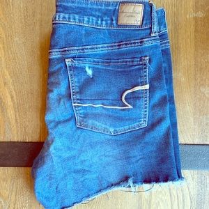 American Eagle cut off shorts size 14